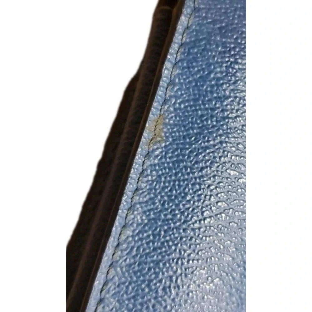 Coach Star Clutch Wallet Wristlet Blue - Picture 10 of 11